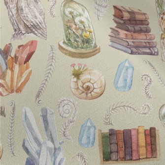 Owl Among Antiques Chiffon