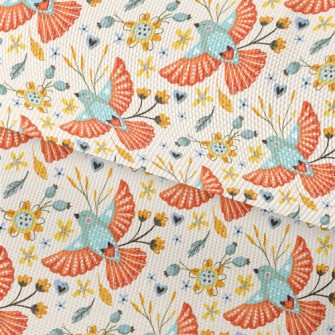Graceful Bird Flying High Waterproof Oxford