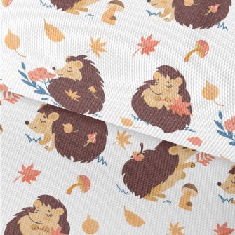 Cute Animals Playing With Mapl Waterproof Oxford