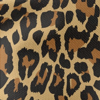 Fashionable Leopard Print Waterproof Canvas