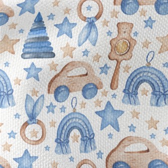 Blue Baby Toys Waterproof Canvas