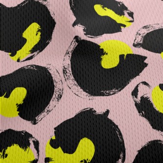 Circle Texture With Missing Co Athletic Mesh Flat Back