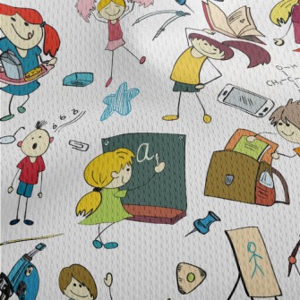 Students Who Study Hard Athletic Mesh Flat Back