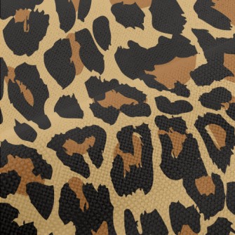Fashionable Leopard Print Performance Linen