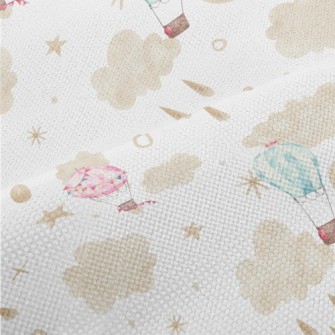 Colorful Hot Air Balloons In T Performance Linen