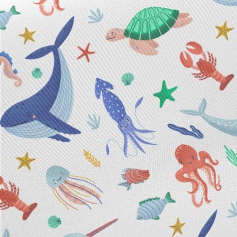 Happy Life In The Underwater W Twill