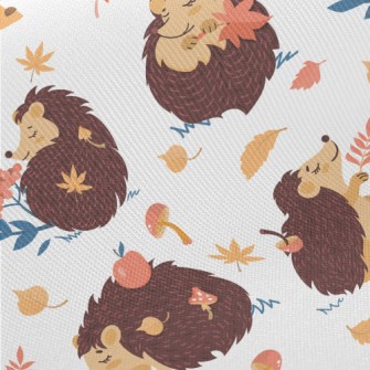 Cute Animals Playing With Mapl Twill