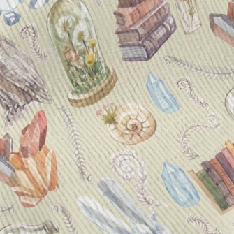 Owl Among Antiques Standard Corduroy