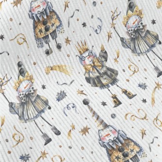 Gorgeous Snowman Holding A Fai Standard Corduroy