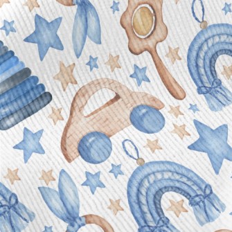 Blue Baby Toys Standard Corduroy