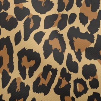 Fashionable Leopard Print Dobby