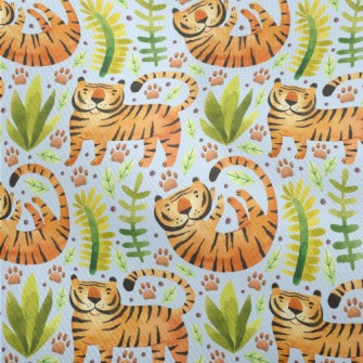 Tiger In Tropical Plants Dobby