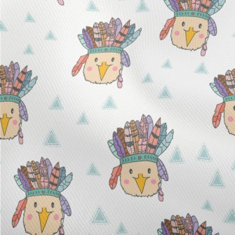 Bird Wearing Indian Chief Hat Dobby