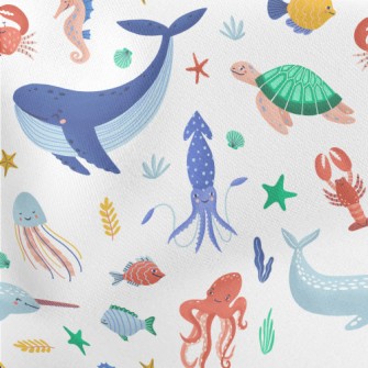 Happy Life In The Underwater W Stretch Ponte