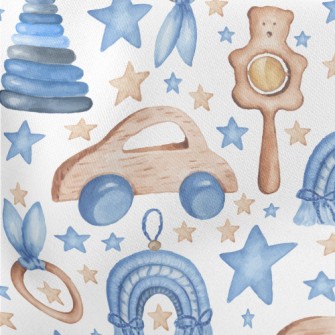 Blue Baby Toys Stretch Ponte