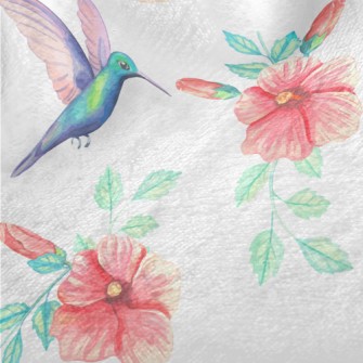 Blue Hummingbird Collecting Ne Minky
