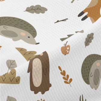 Cute Animals Living Together Piqué