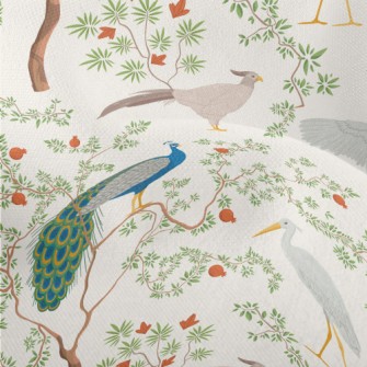Exotic Birds Lightweight Performance Linen