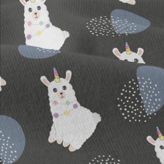 Alpaca With Colorful Horn Modern Jersey