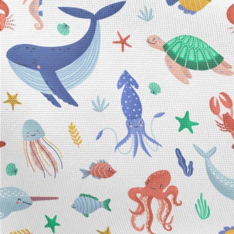 Happy Life In The Underwater W Pongee