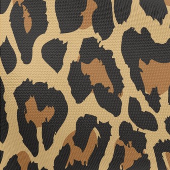 Fashionable Leopard Print Pongee