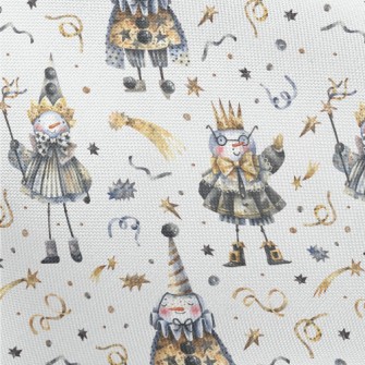 Gorgeous Snowman Holding A Fai Pongee