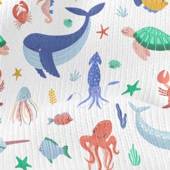 Happy Life In The Underwater W Stretch Jersey