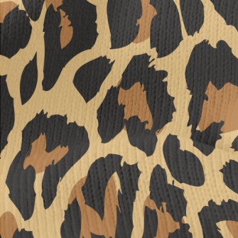 Fashionable Leopard Print Stretch Jersey