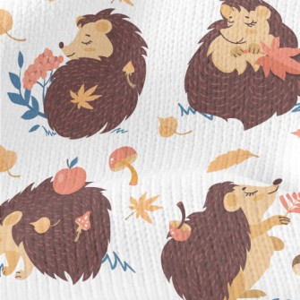 Cute Animals Playing With Mapl Stretch Jersey