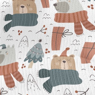 Happy Bear Ready For Christmas Stretch Jersey