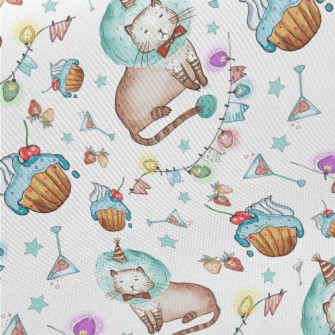 Celebrate The Birthday Of The  Midweight Cotton Poplin