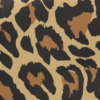 Fashionable Leopard Print Midweight Cotton Poplin