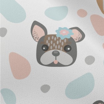 Expressionless Bulldog Chiffon
