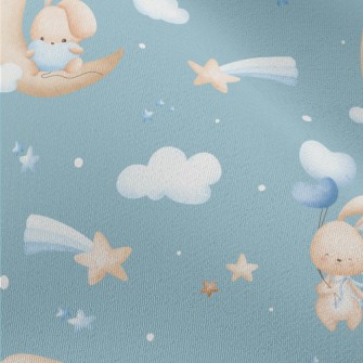 Rabbit Sitting On The Moon Chiffon