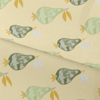 Hand-painted Unripe Gourd Waterproof Oxford
