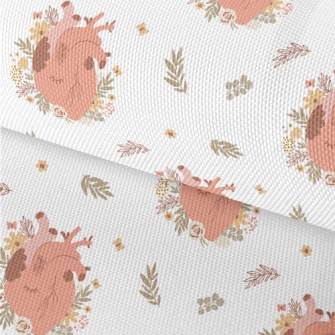 Flowers Wrapped Around The Hea Waterproof Oxford