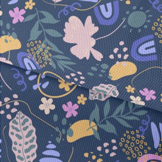 Colorful Fantasy Tropical Plan Waterproof Oxford