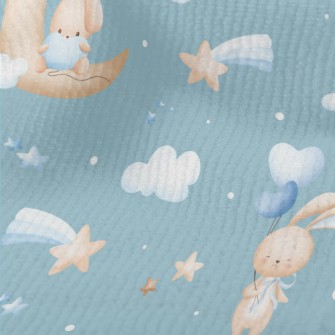 Rabbit Sitting On The Moon Terry