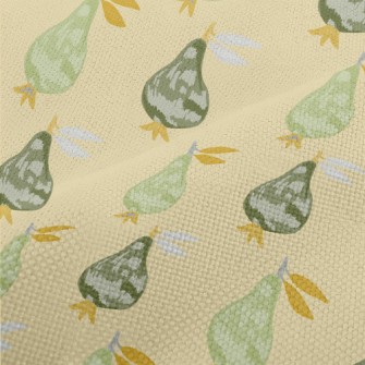 Hand-painted Unripe Gourd Performance Linen