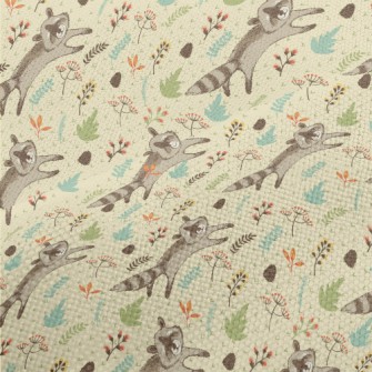 Happy Raccoon Running Performance Linen