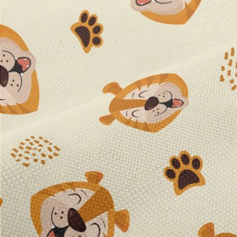 Smiling Animal Faces Performance Linen