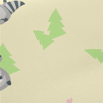 A Raccoon's Day In The For Twill