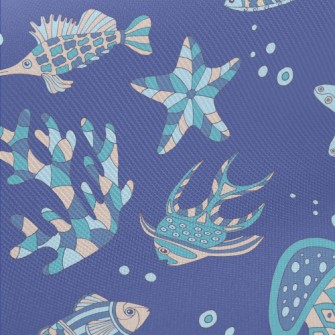 The Underwater World Made Up O Twill