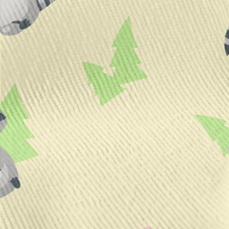 A Raccoon's Day In The For Standard Corduroy