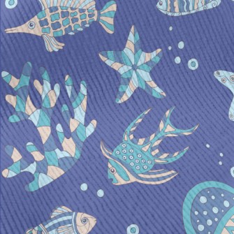 The Underwater World Made Up O Standard Corduroy