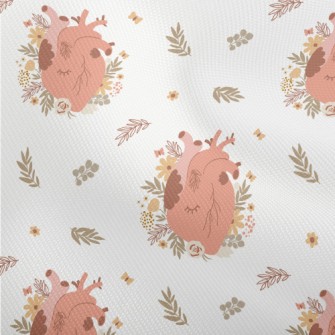 Flowers Wrapped Around The Hea Dobby