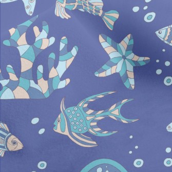 The Underwater World Made Up O Micro Fleece