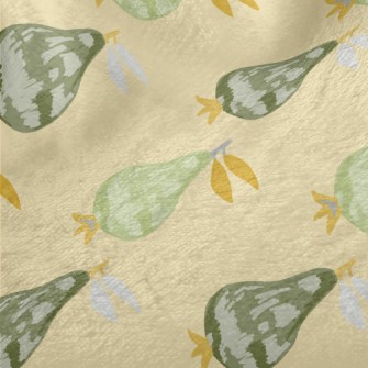 Hand-painted Unripe Gourd Minky