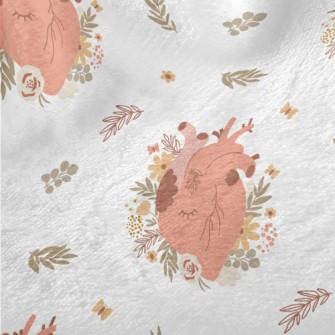 Flowers Wrapped Around The Hea Minky