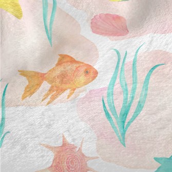 Beautiful Colorful Aquarium Minky